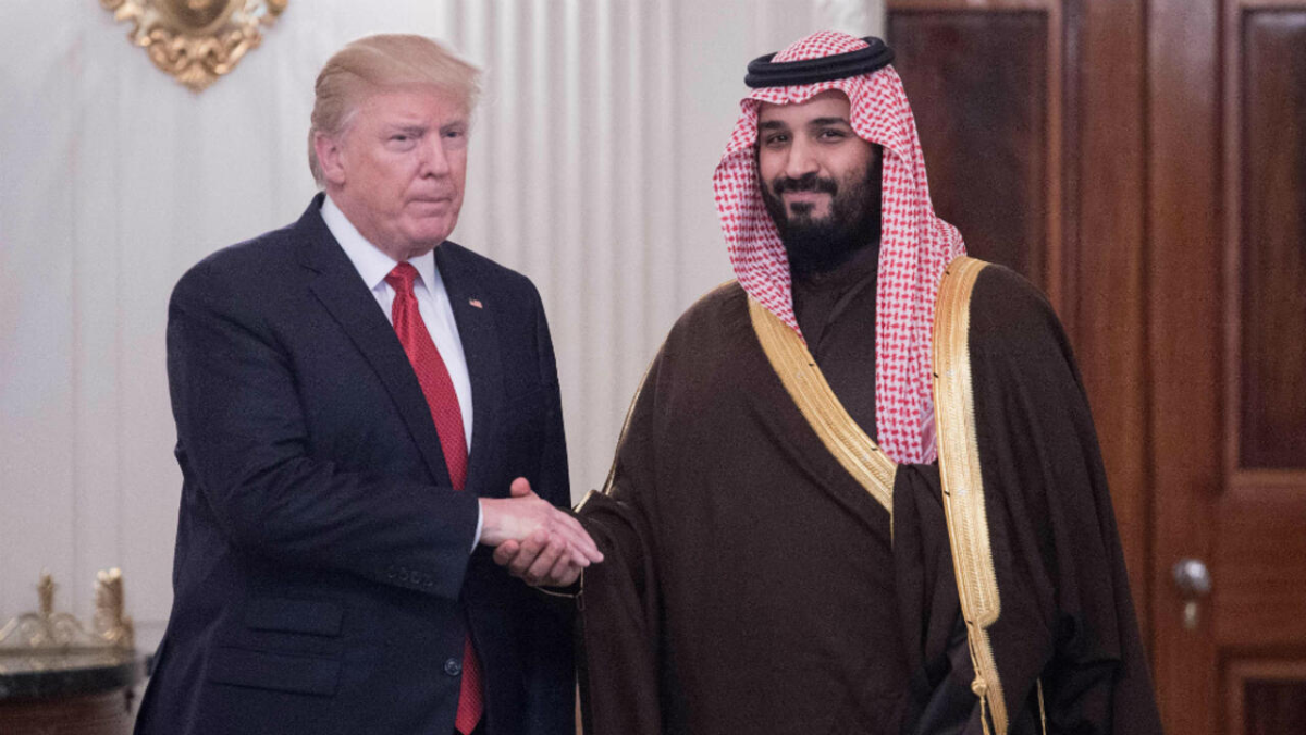 ترامب ومحمد بن سلمان